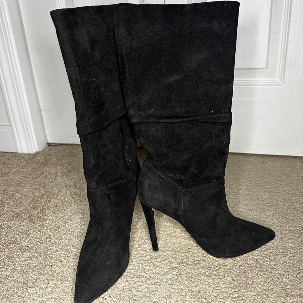 Tony Bianco Black Stiletto Heeled Boots